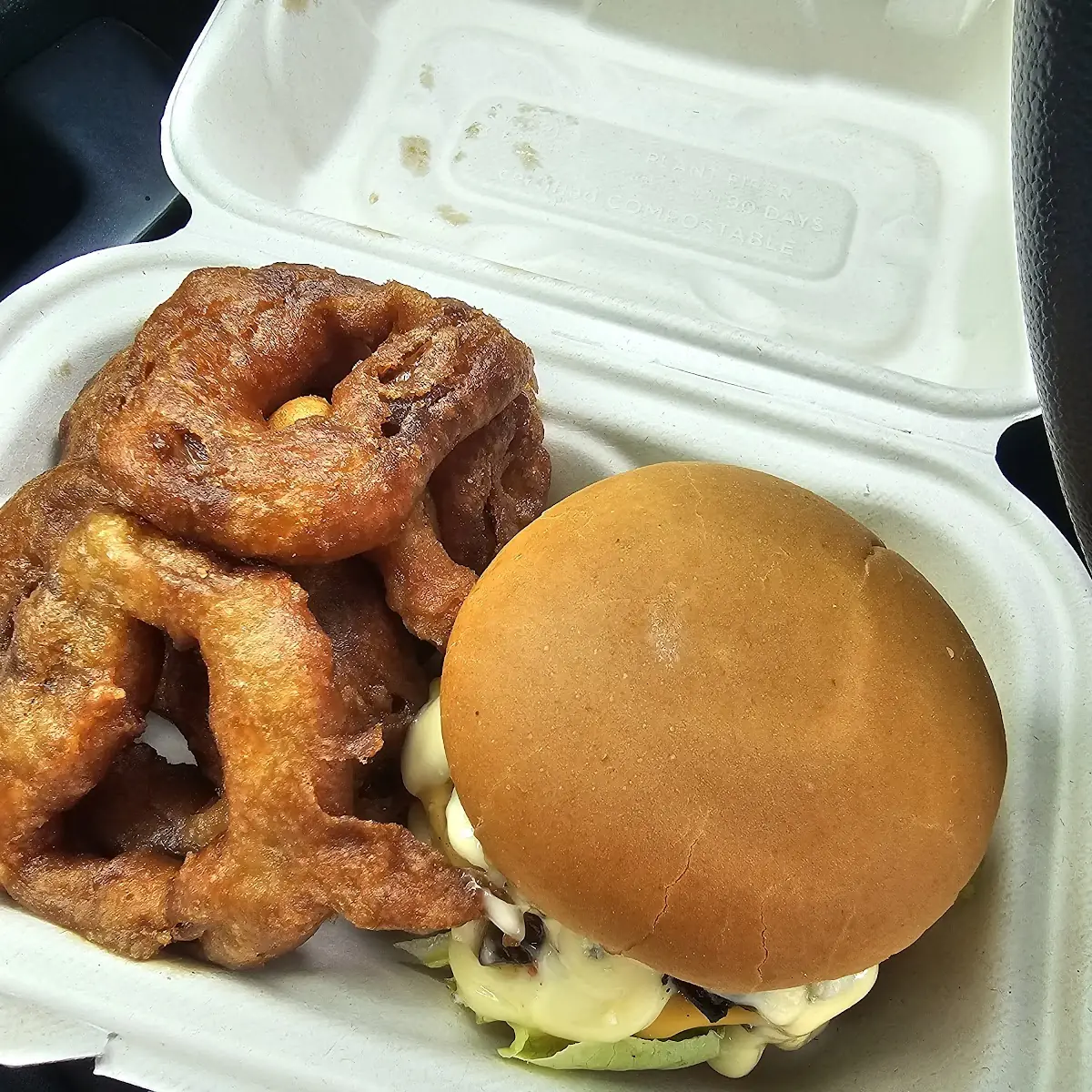 Kim Chee Bacon Burger