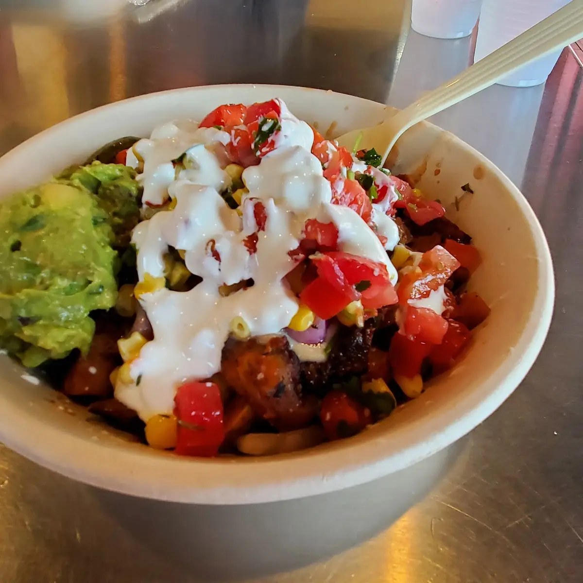 Adobo Chicken Burrito
