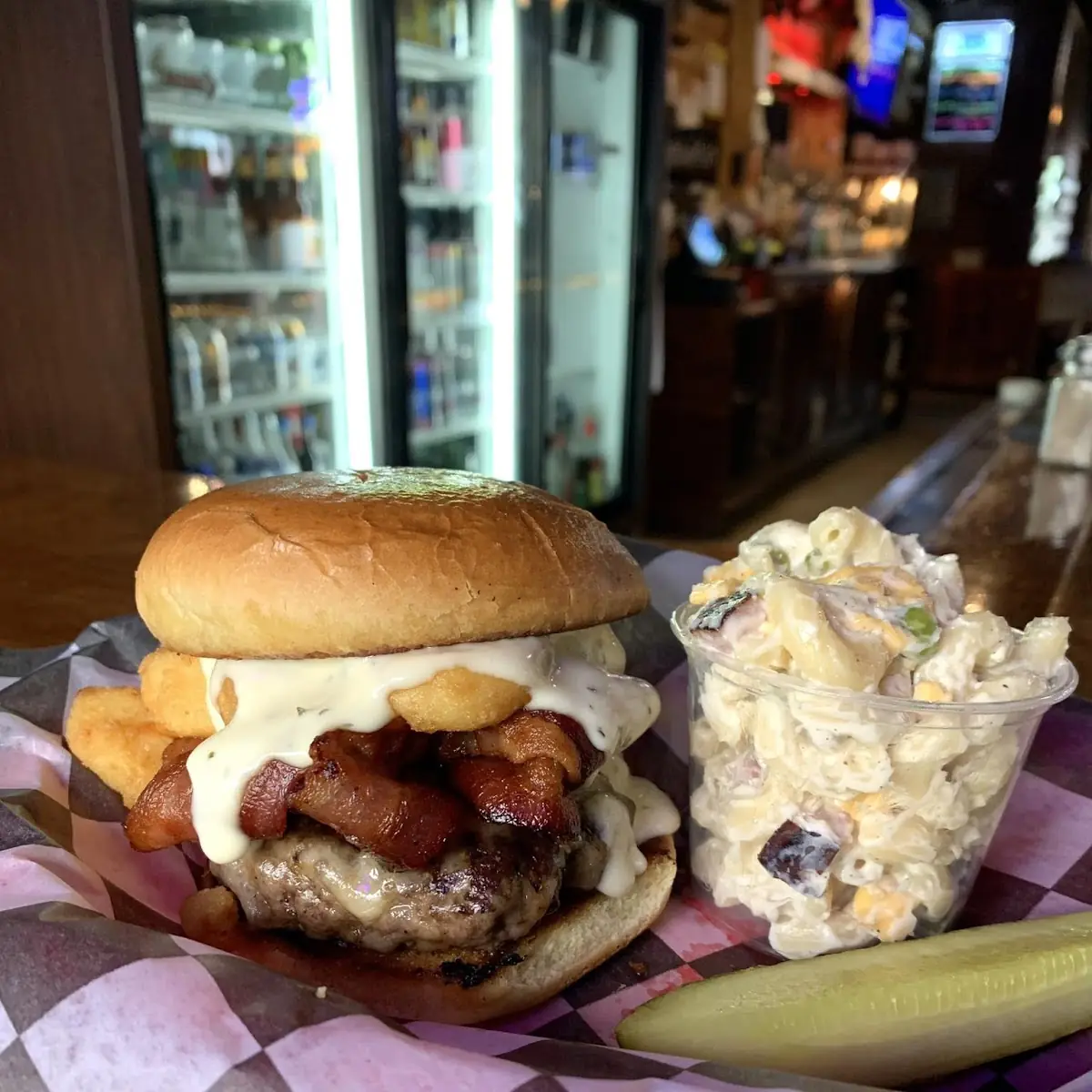 Barnyard Banger Curd Burger