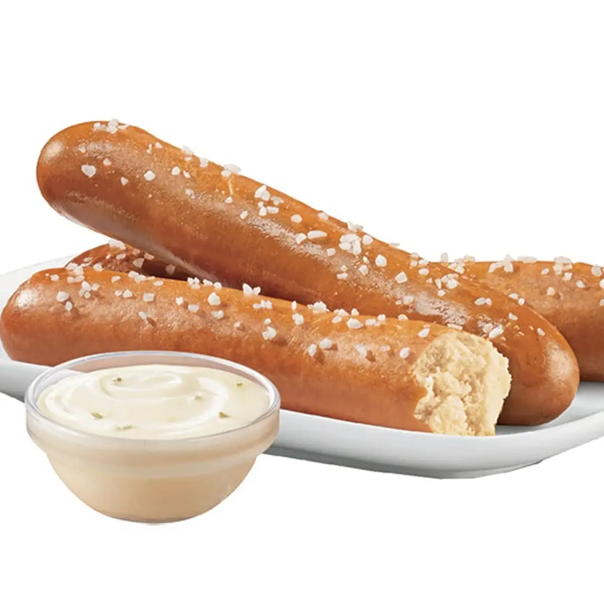 Pretzel Sticks with Zesty Queso
