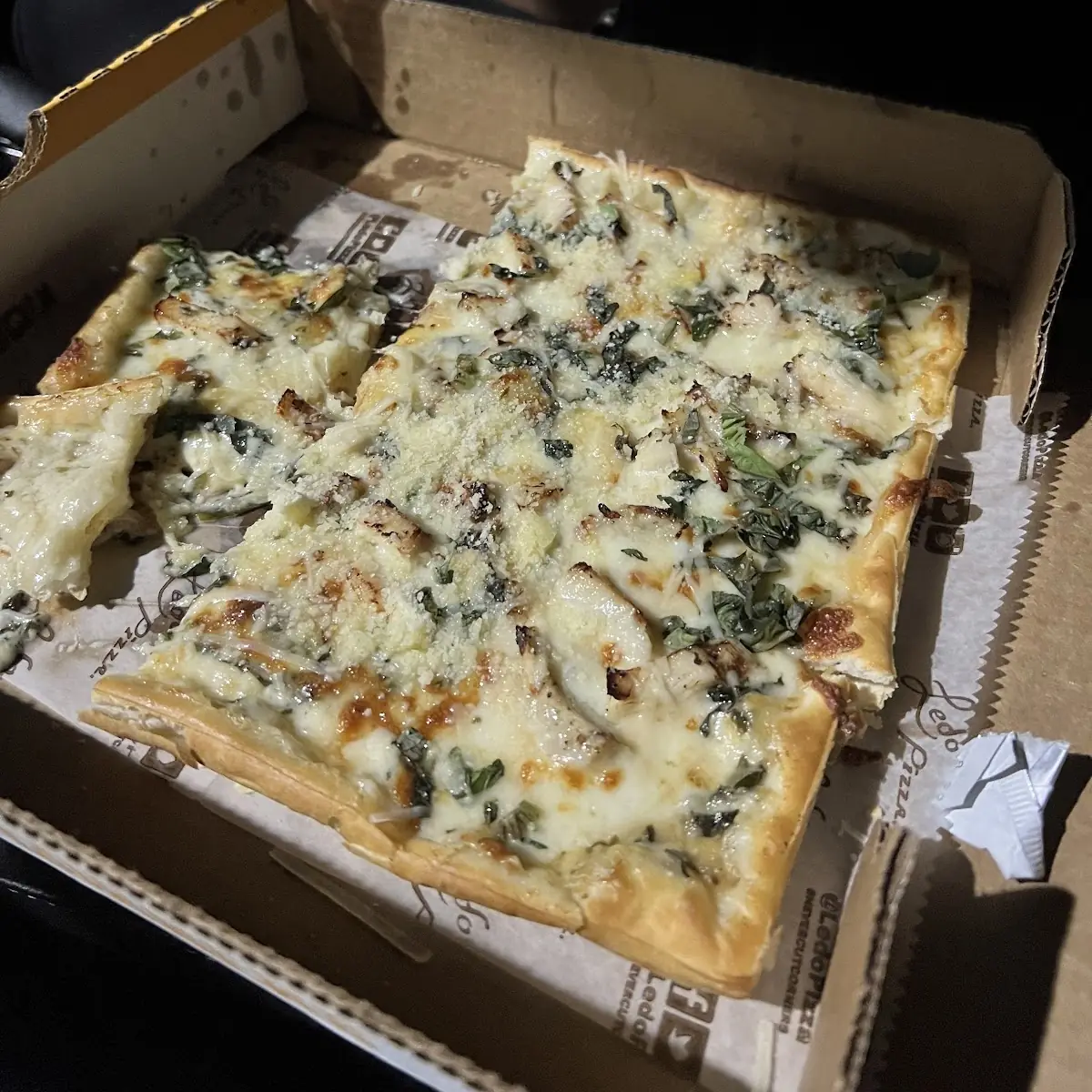 Ledo White Pizza
