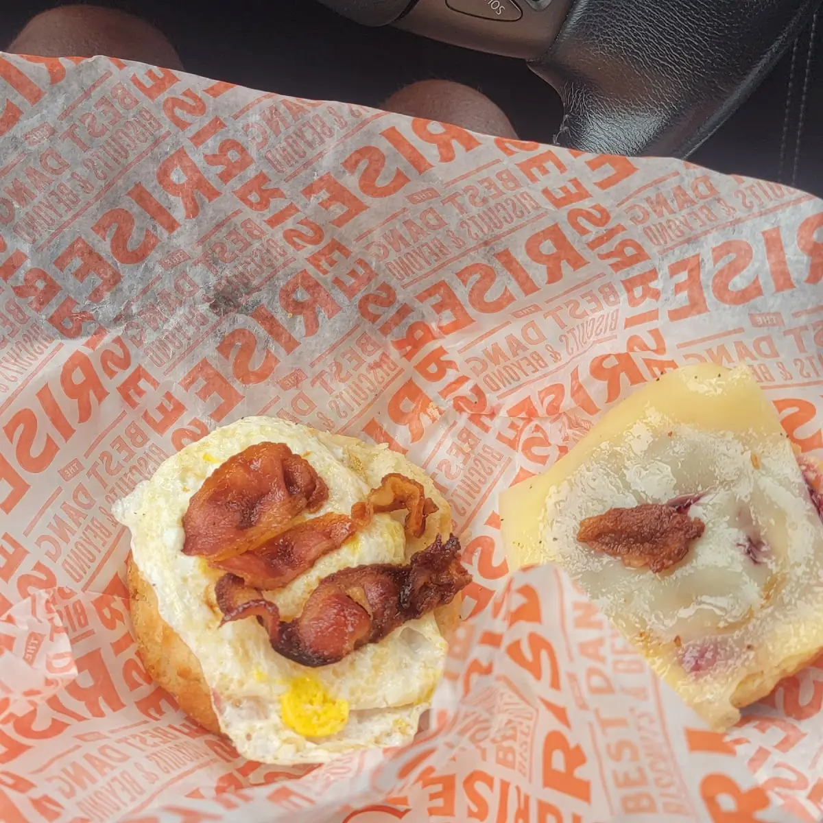 Applewood Bacon Egg and Cheese Biscuit