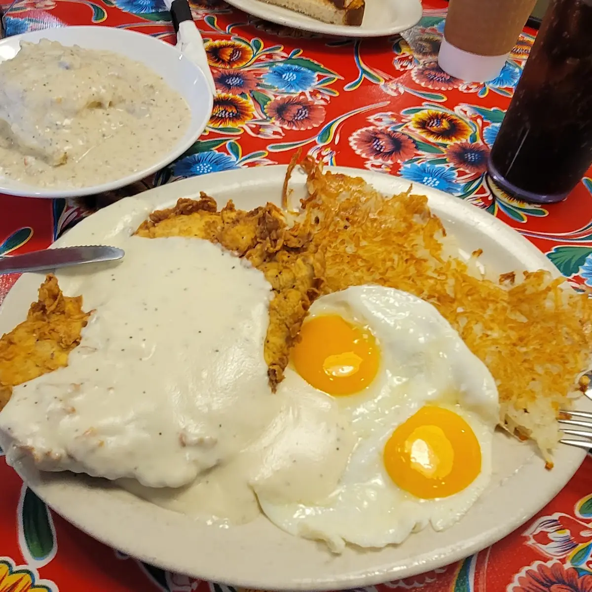 Chicken Fried Steak & Eggs