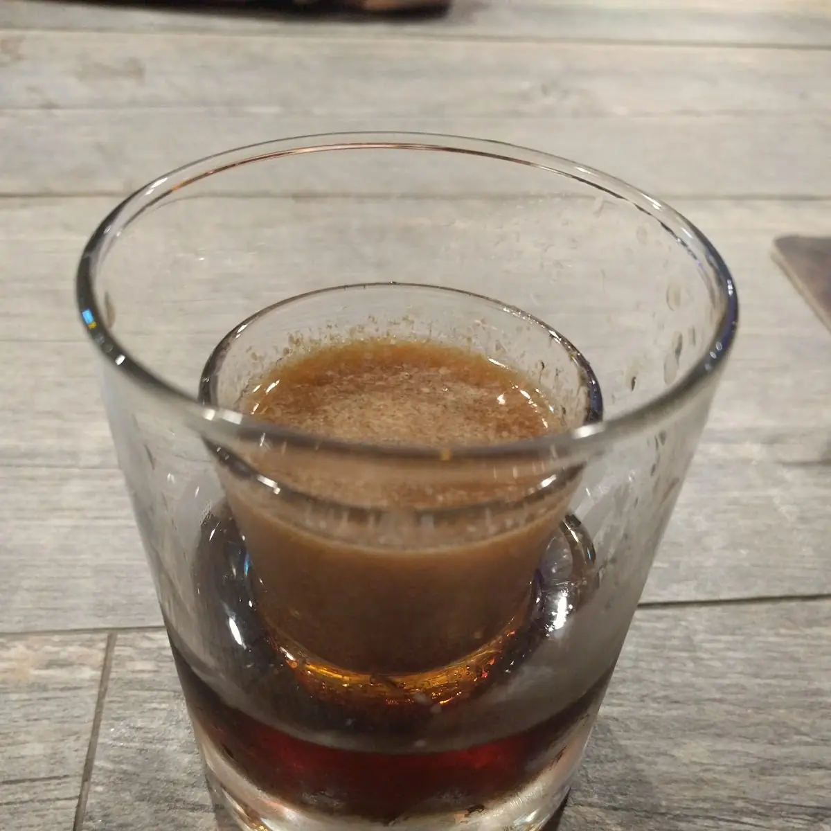 Root Beer Float Shot