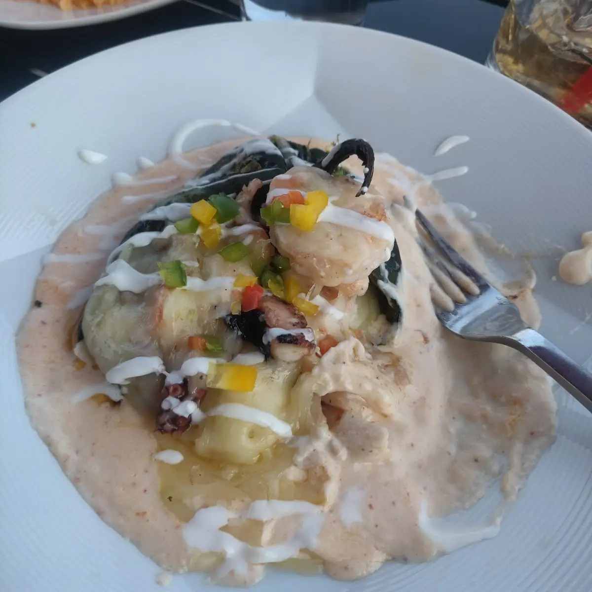 Seafood Chile Relleno