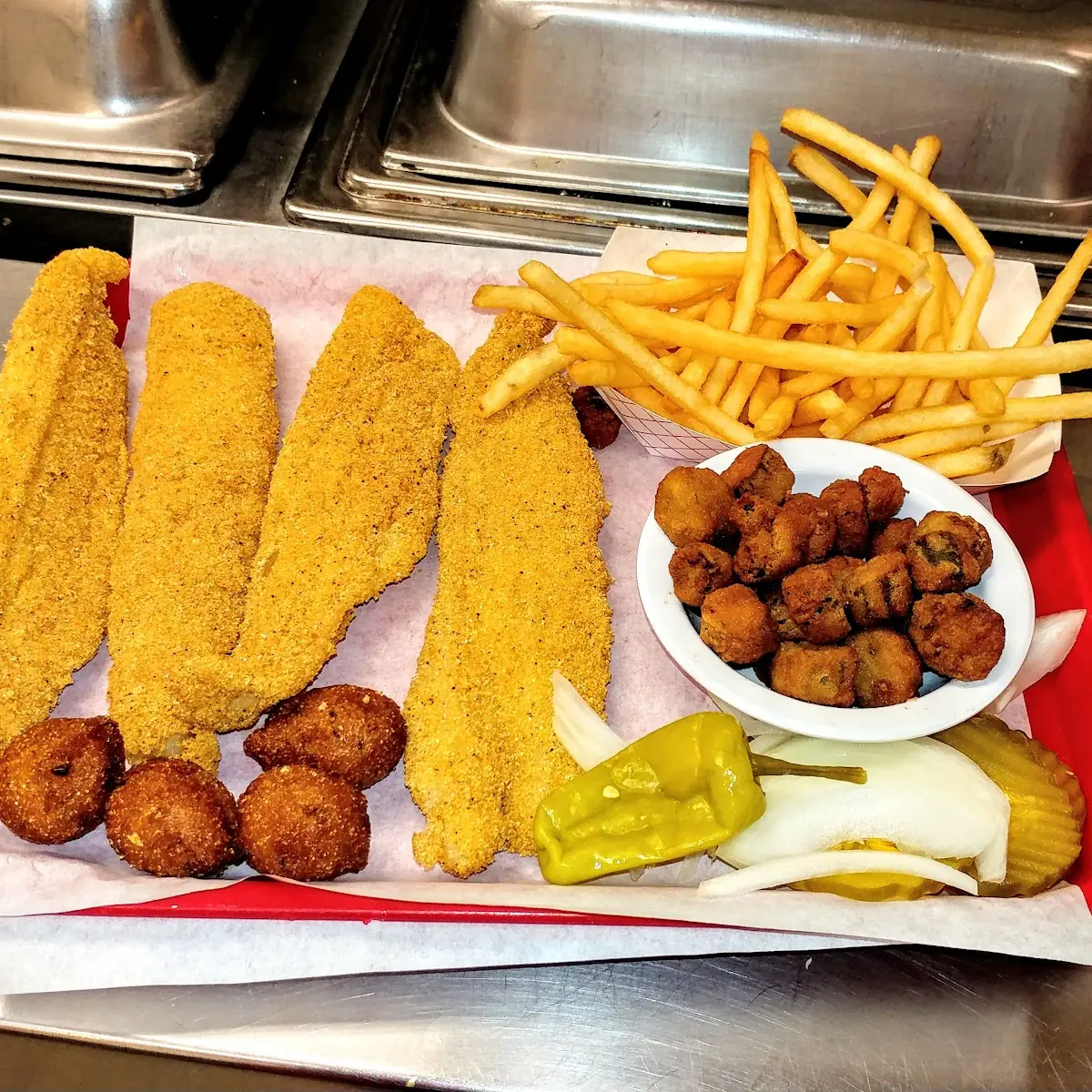 Full Catfish Dinner