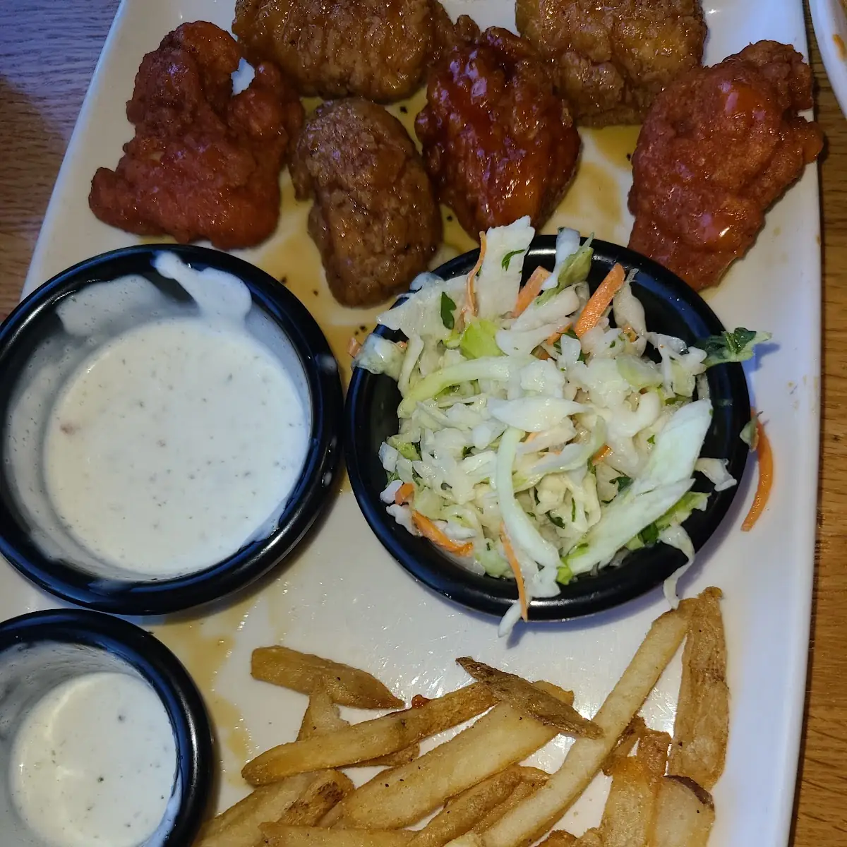 All You Can Eat Wings and Fries