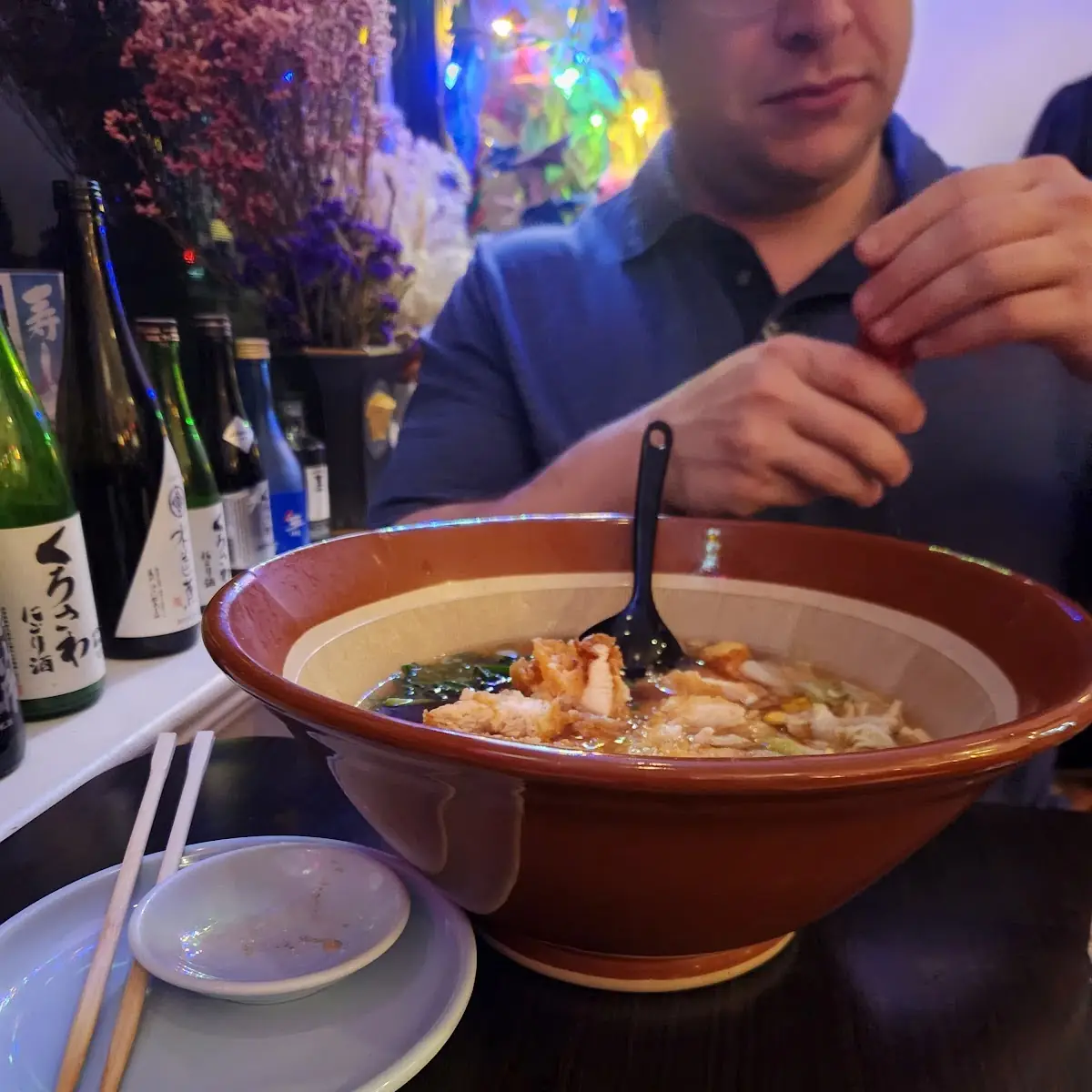 Chicken Udon Soup
