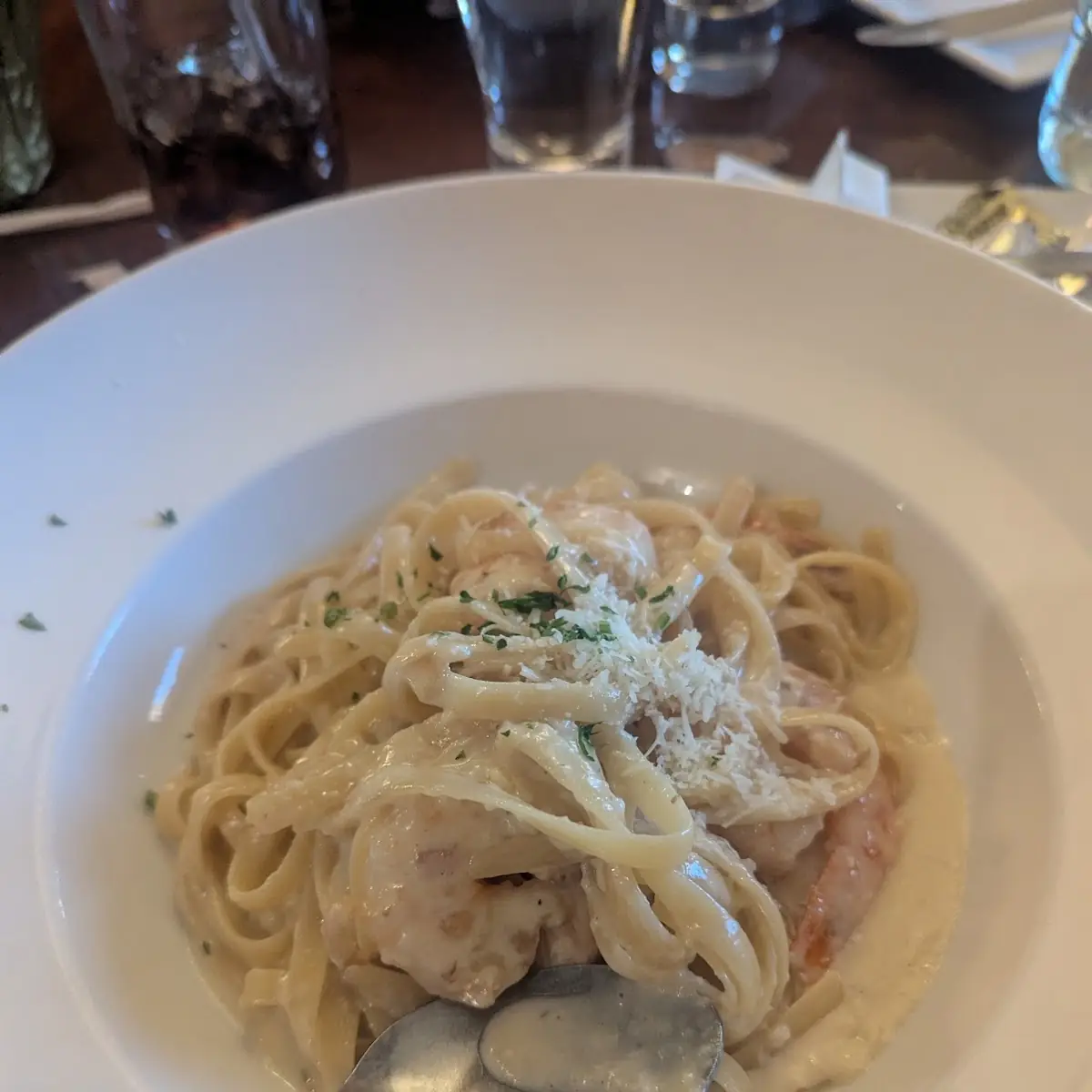 Shrimp Alfredo