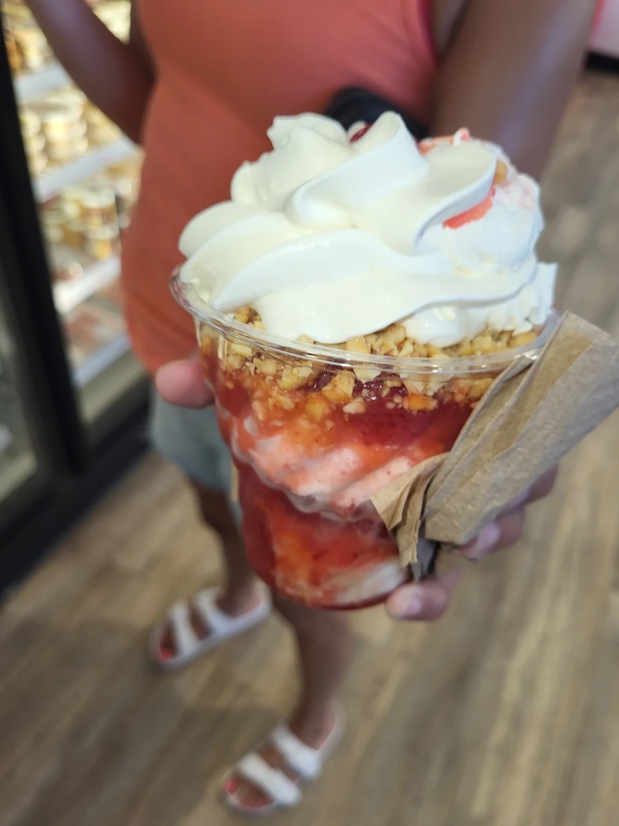 Strawberry Shortcake Sundae