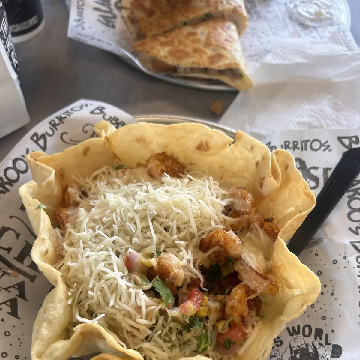 Shrimp Taco Salad