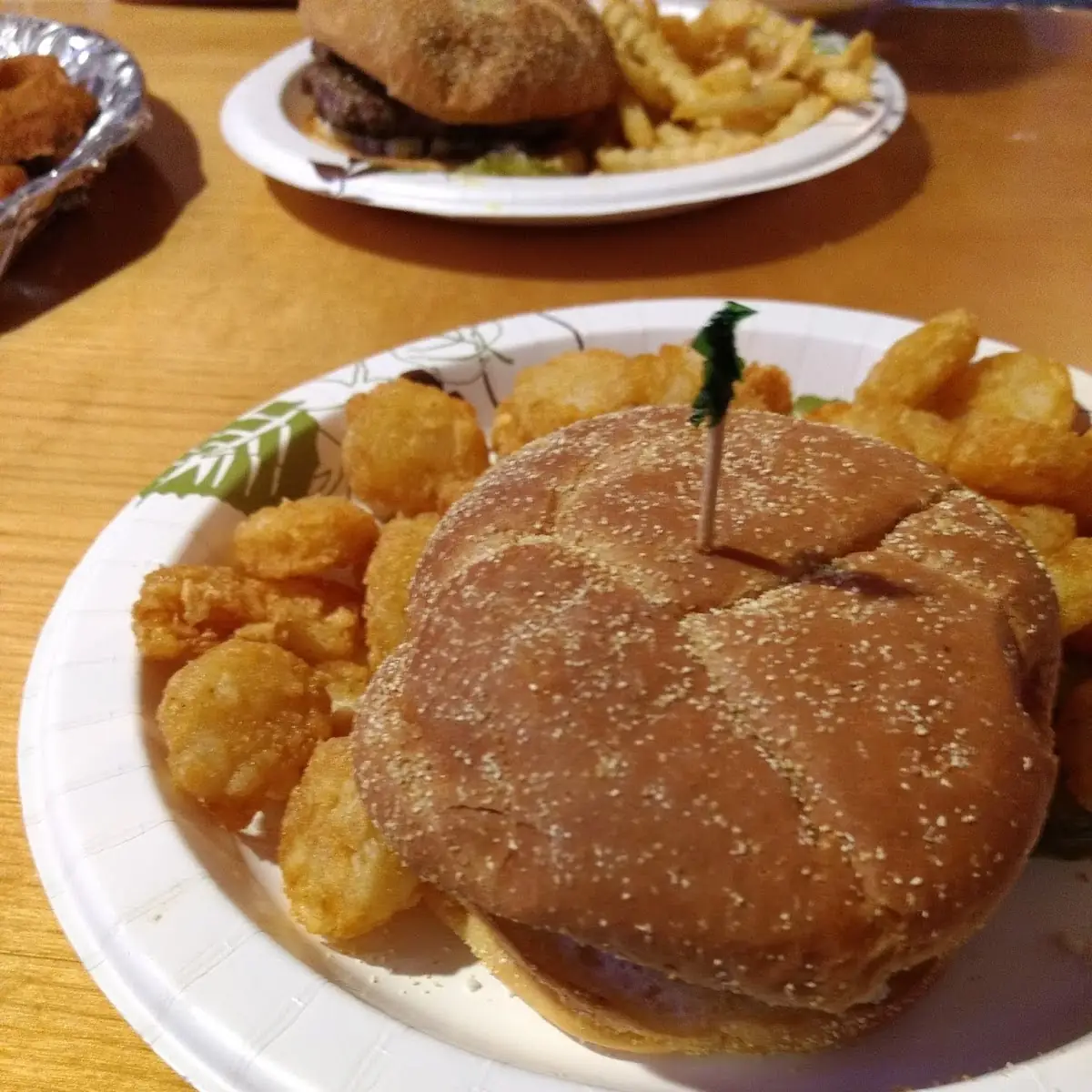 Black and Bleu Burger