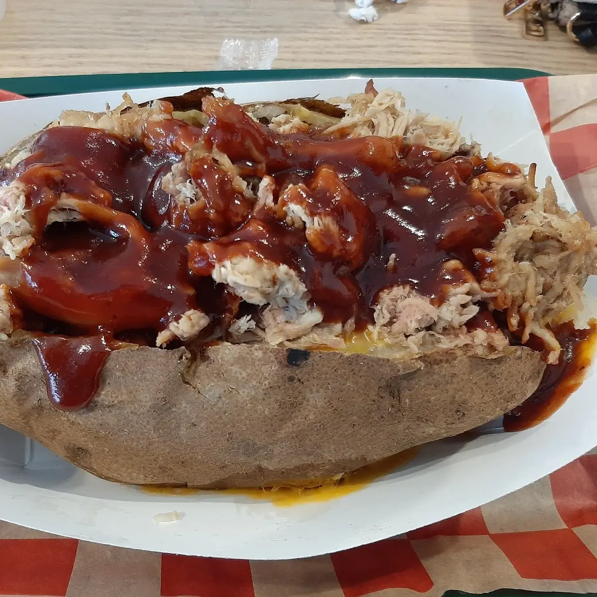 Pulled Pork Monster Baked Potato