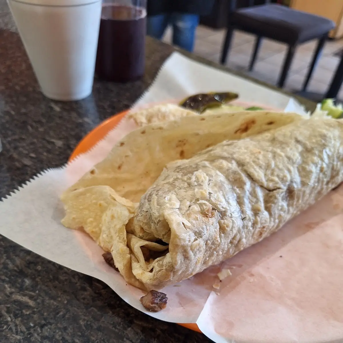 Carne Asada Burrito