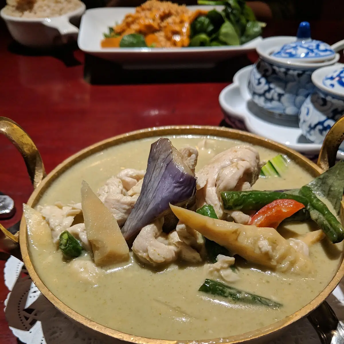 Green Curry Chicken