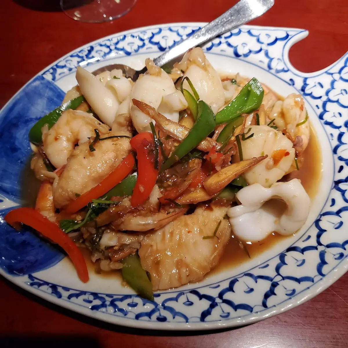 Sizzling Seafood Combination