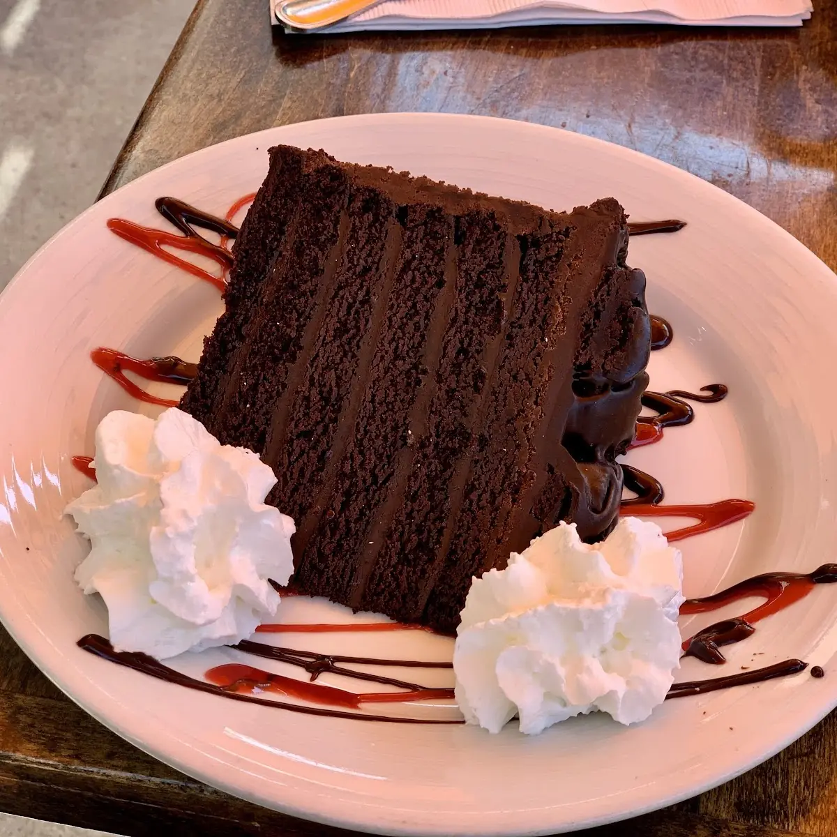 Seven Layer Chocolate Cake