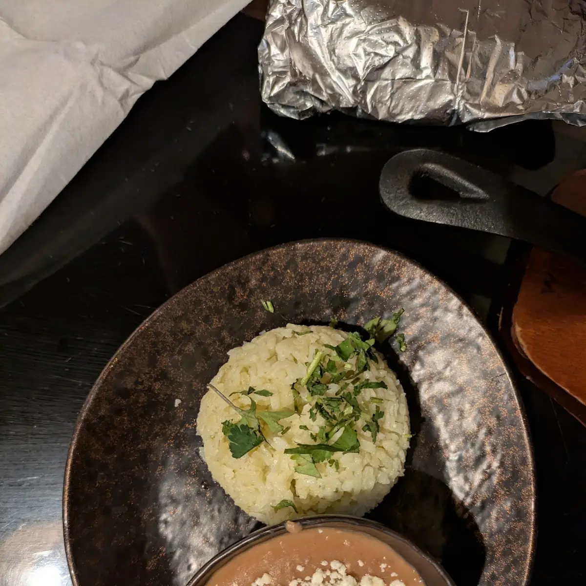Beans and White Rice