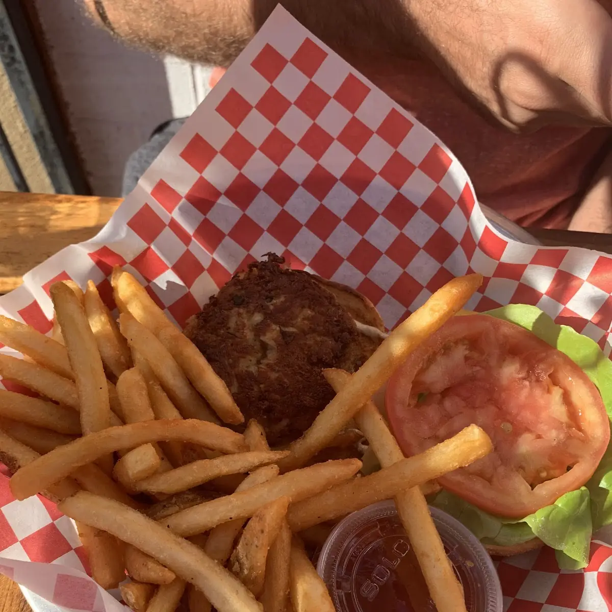 Crab Cake Sandwich