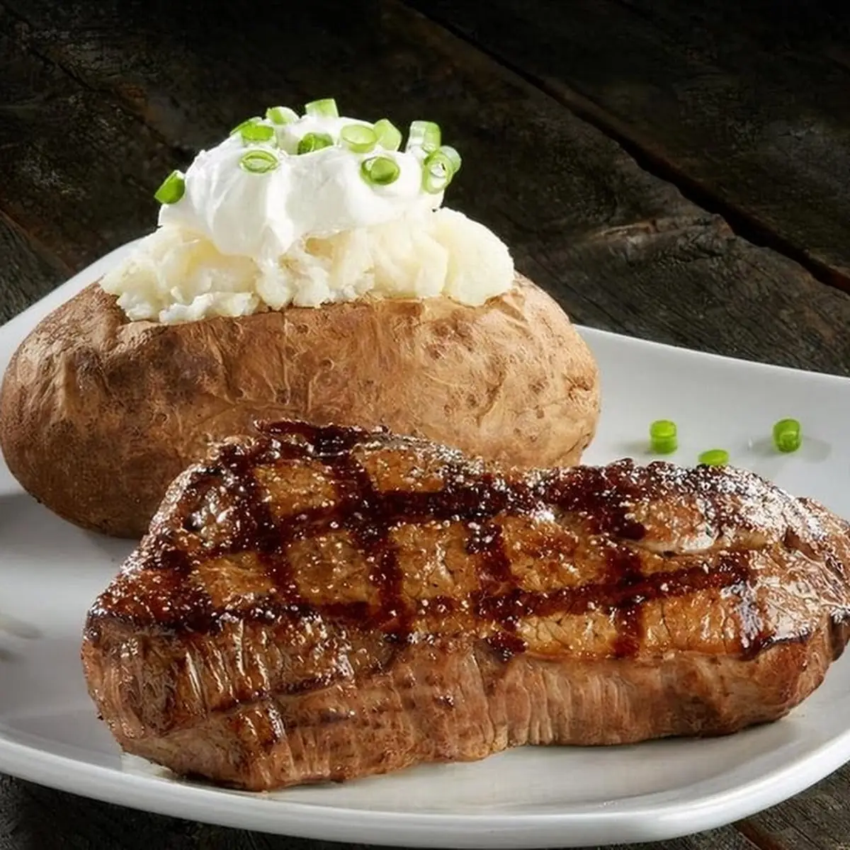 Sirloin Steak and Baked Potato