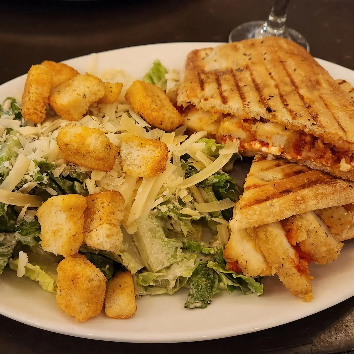 Chicken Parmigiana Sandwich