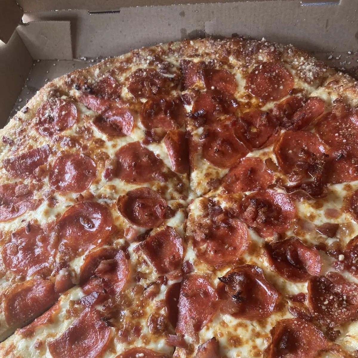 Stuffed Crust Pepperoni Pizza