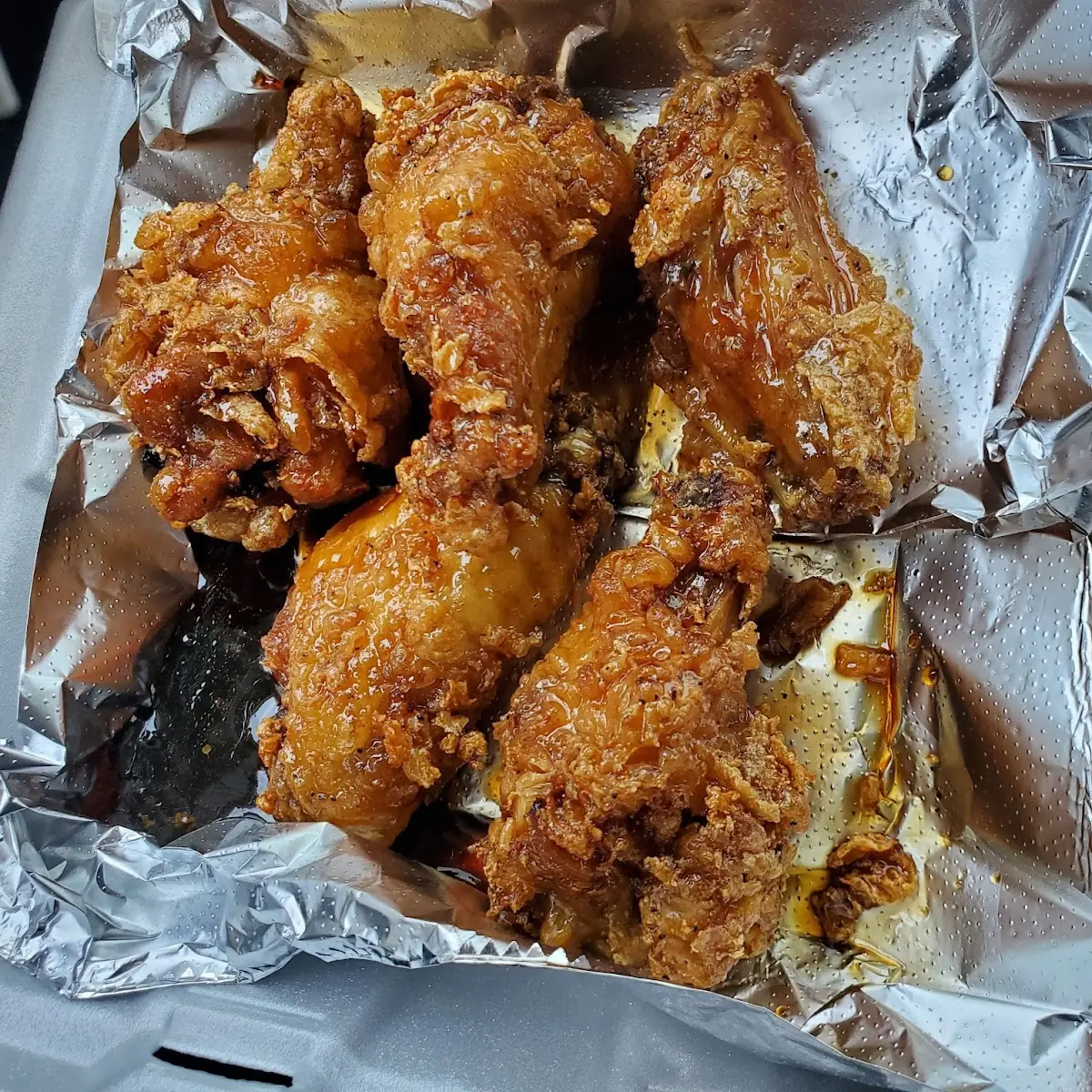 Fried Chicken with Mild Sauce