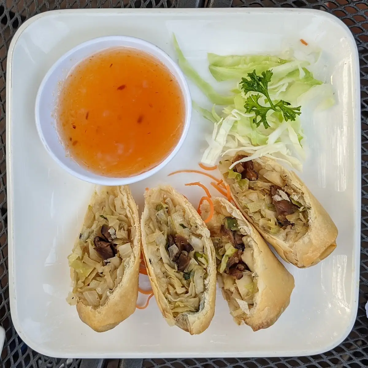 Shiitake Egg Roll