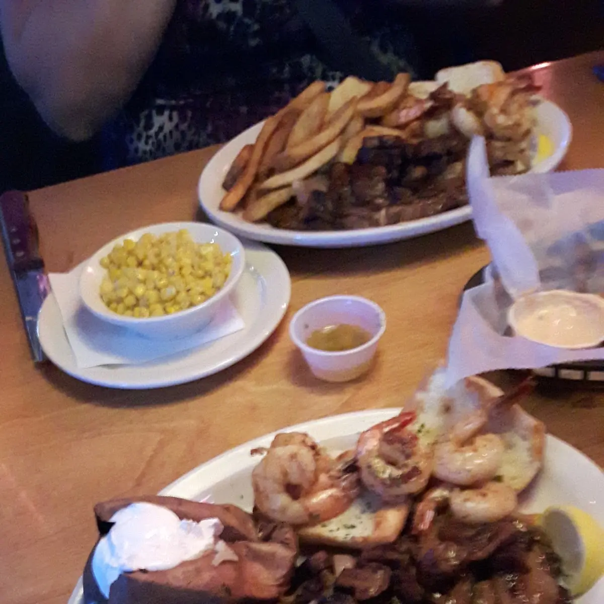 Steak and Shrimp