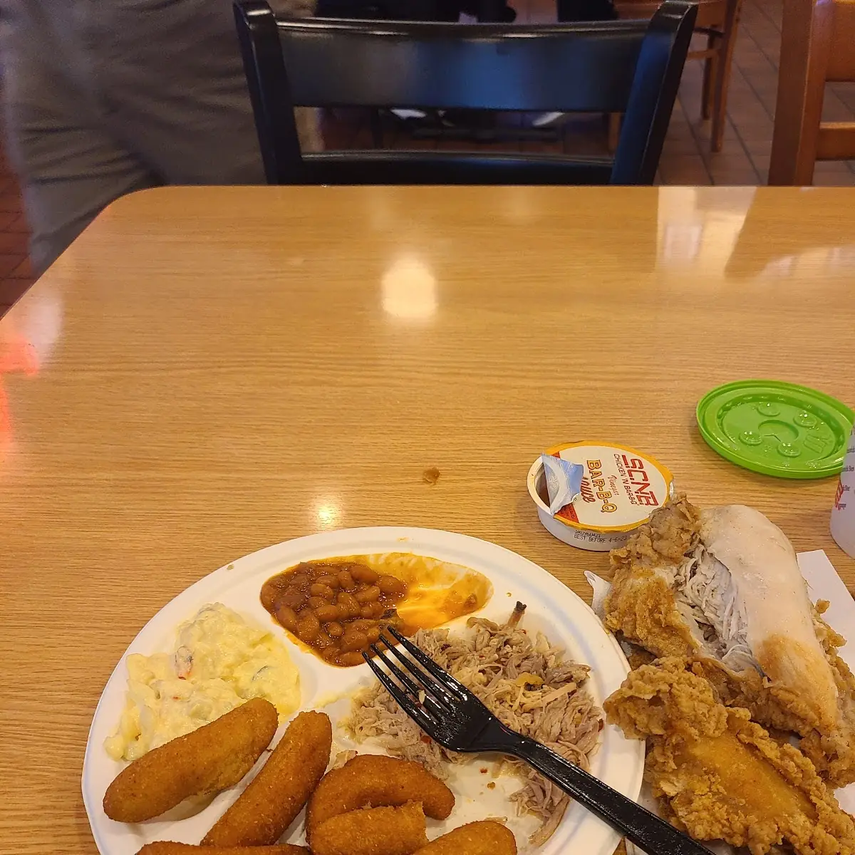 Fried Chicken Combo Plate