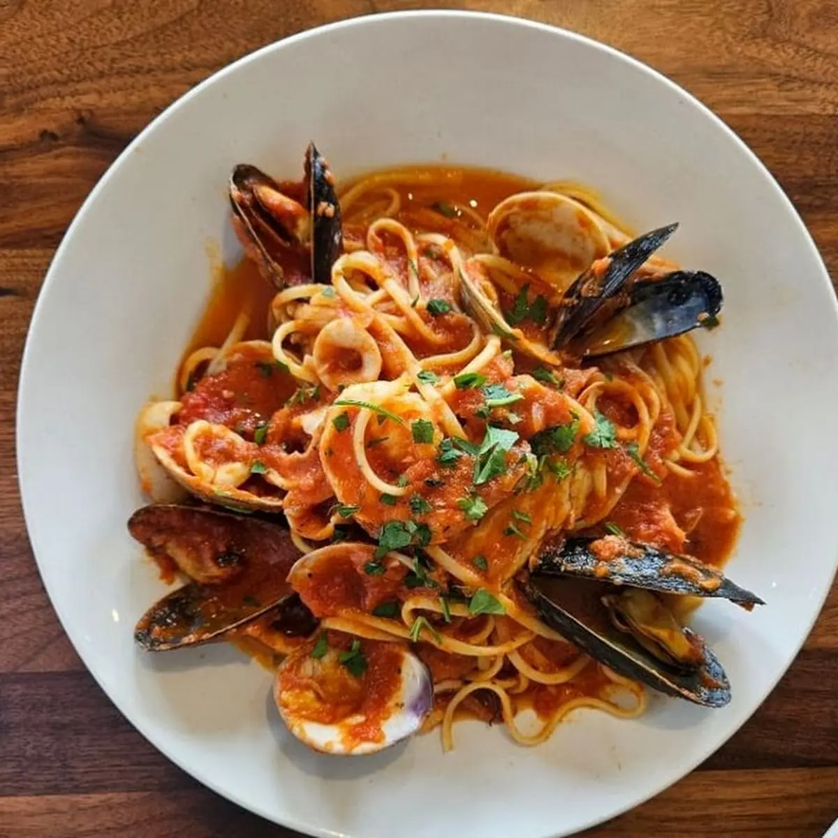 Seafood Linguine
