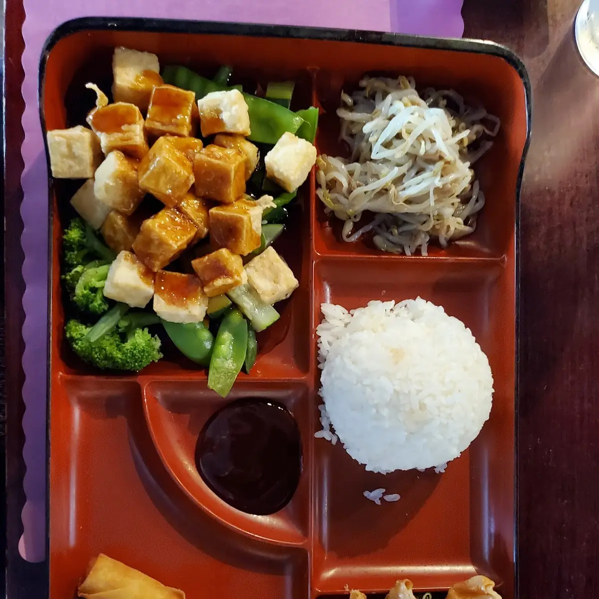 Tofu Teriyaki Bento Box