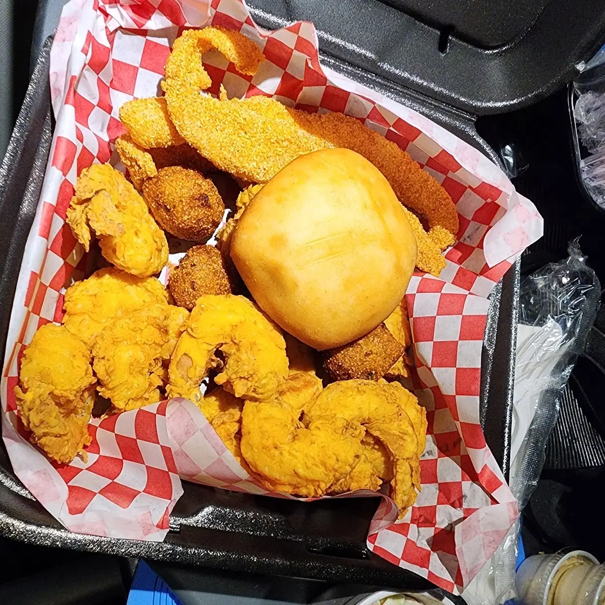 Fried Shrimp and Fish Basket