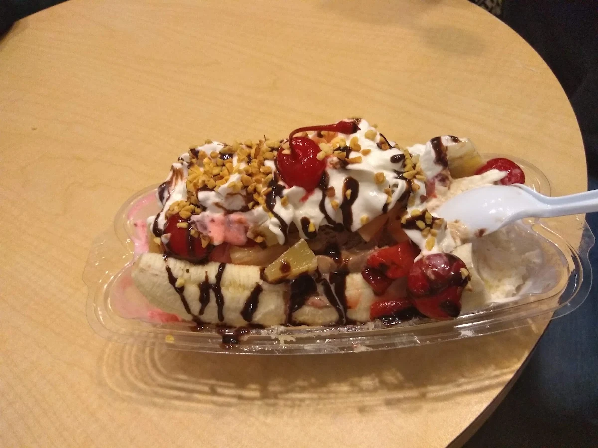 Banana Split Sundae