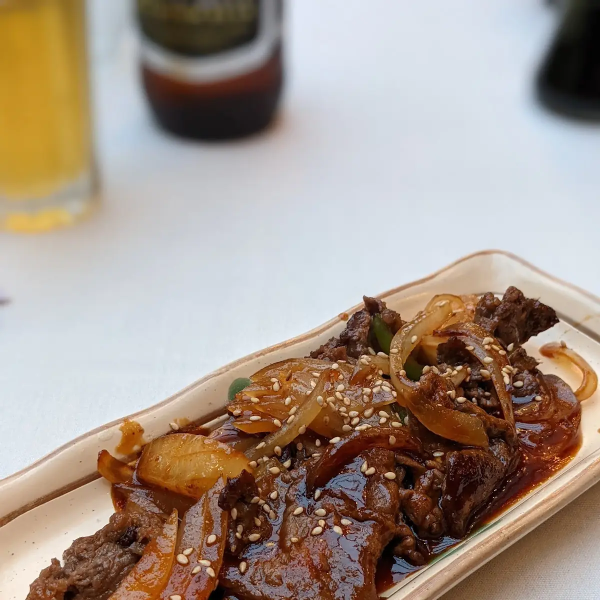 Spicy Beef Teriyaki Happy Hour