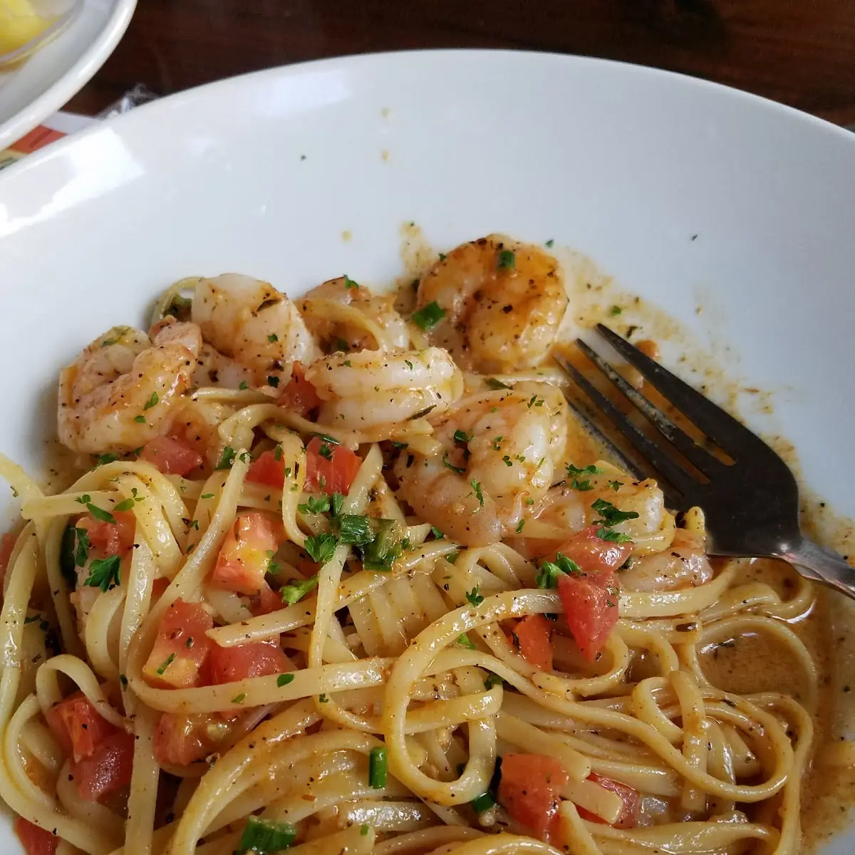 Calypso Shrimp Linguine