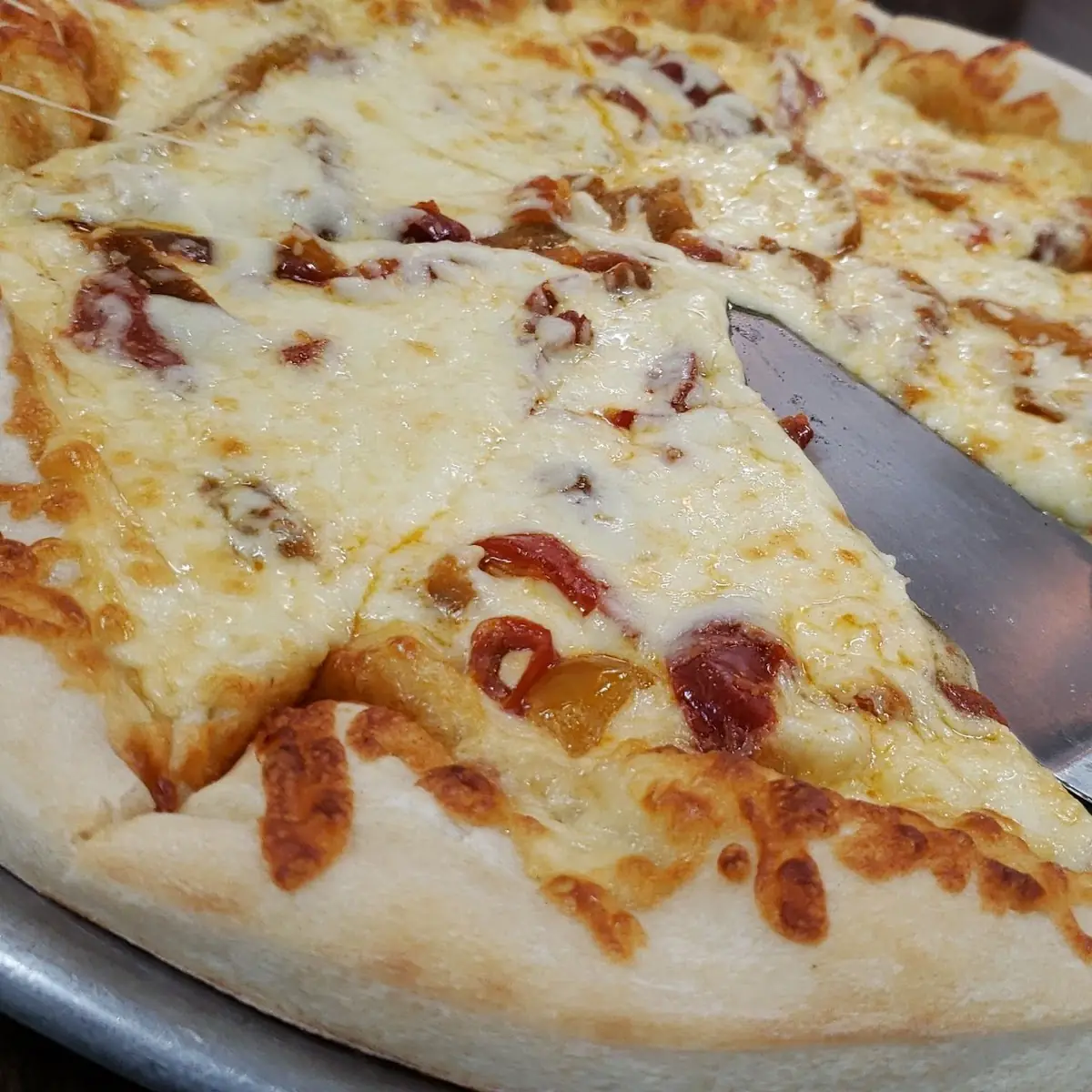 Cheese and Bell Peppers Pizza