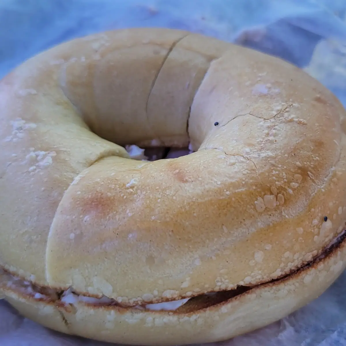 Plain Bagel Strawberry Cream Cheese