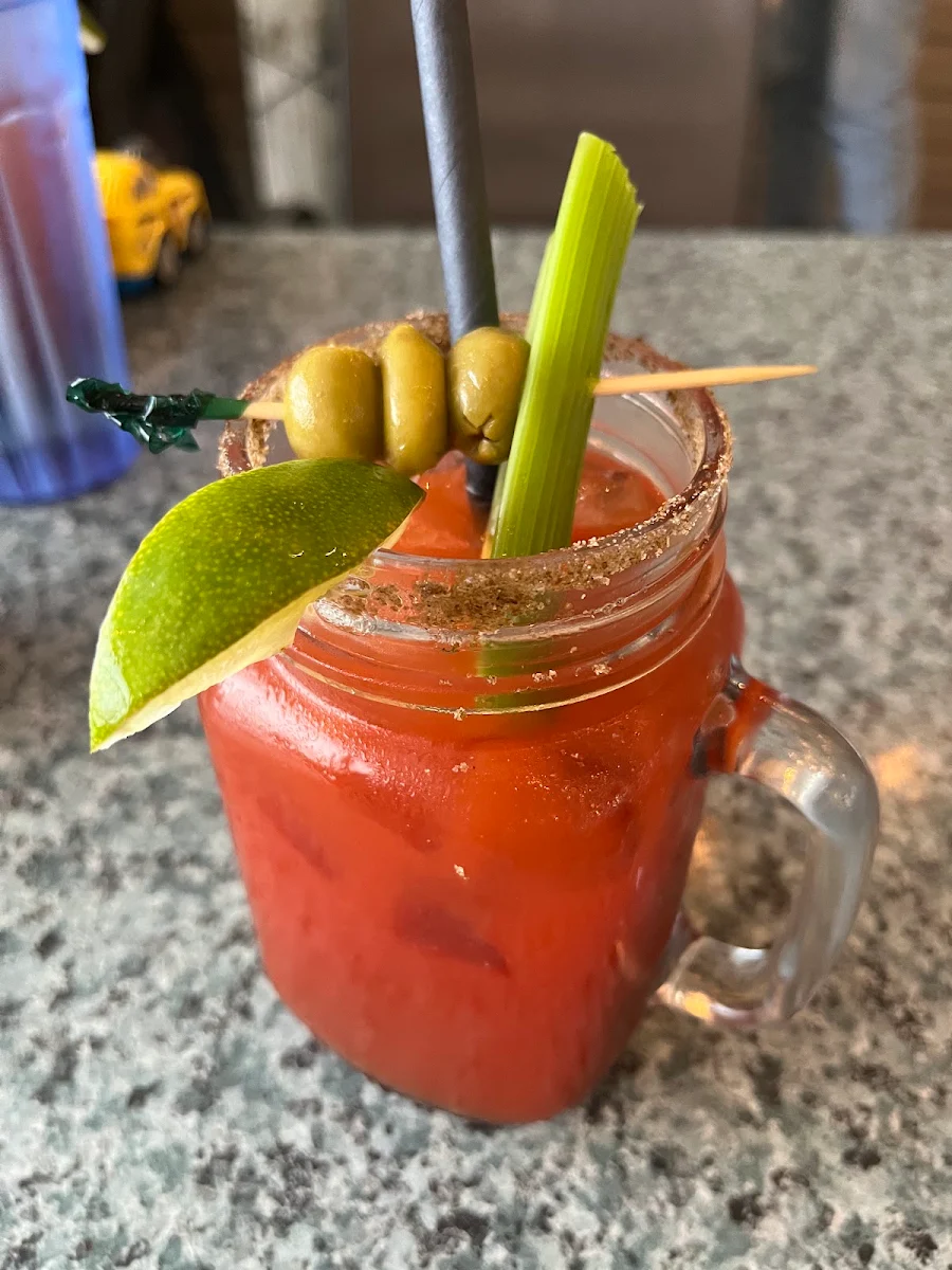Bloody Mary, The Beach Lakefront Bar & Grill