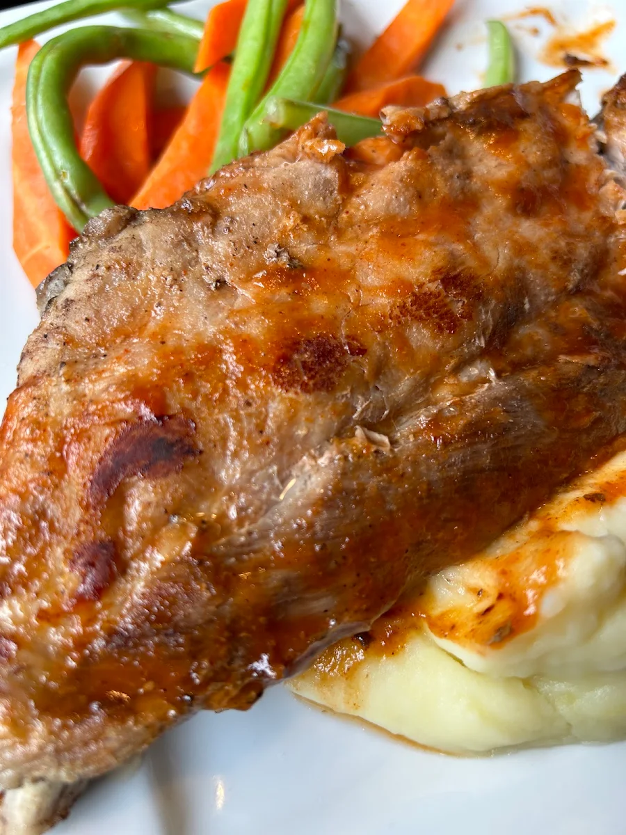 Rib Dinner, The Beach Lakefront Bar & Grill
