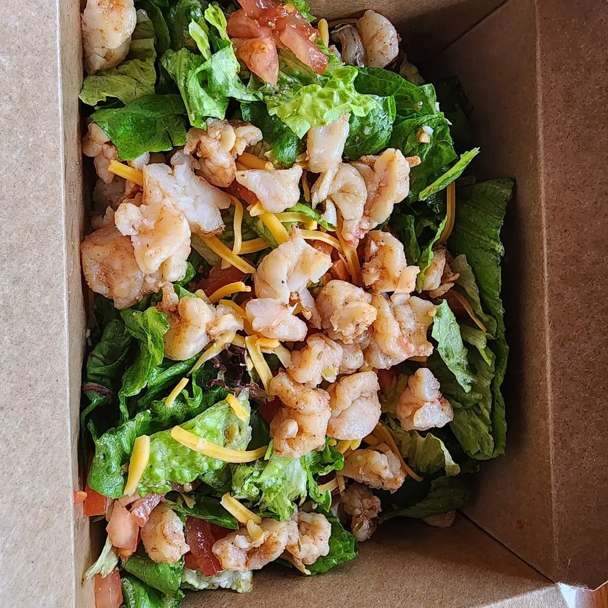 Grilled Shrimp Salad