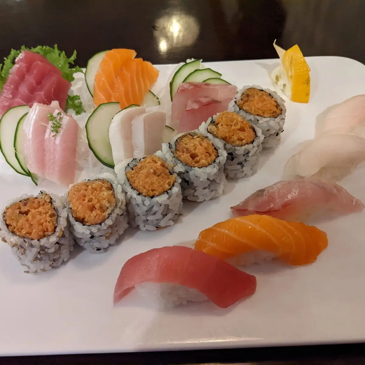 Sushi and Sashimi Combo