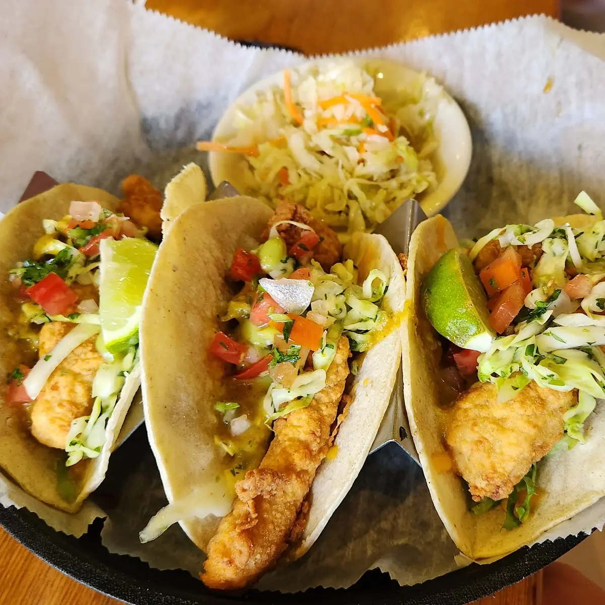 Fish Tacos or Shrimp Tacos