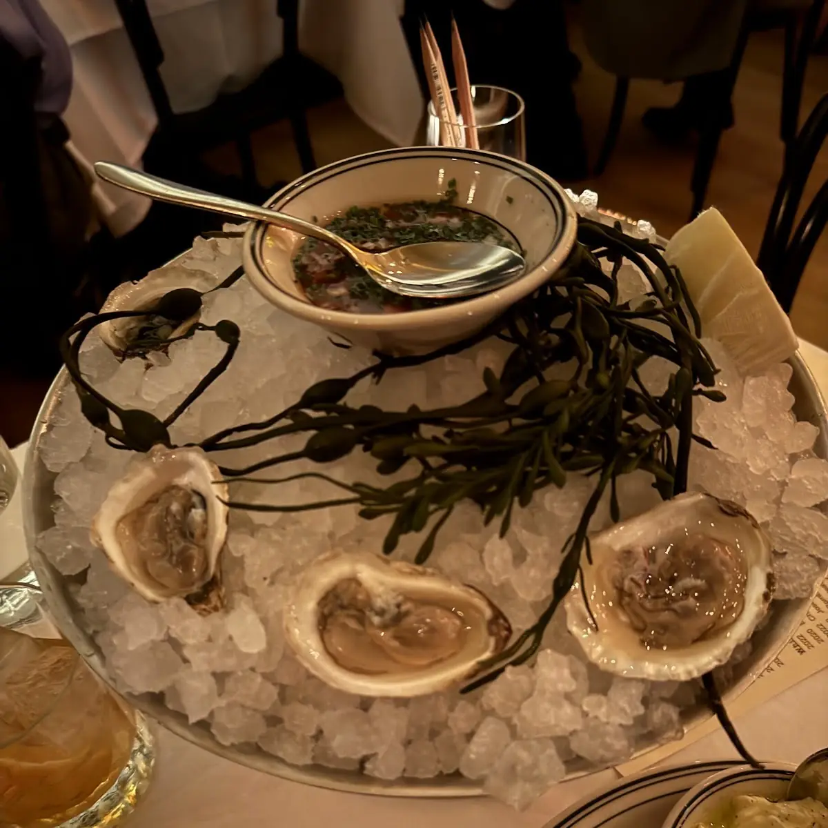 Oysters on the Half Shell