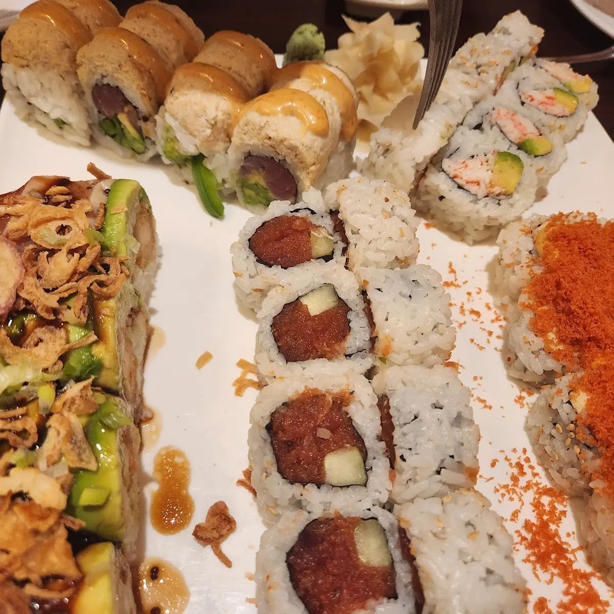 Assorted Sushi Rolls Platter
