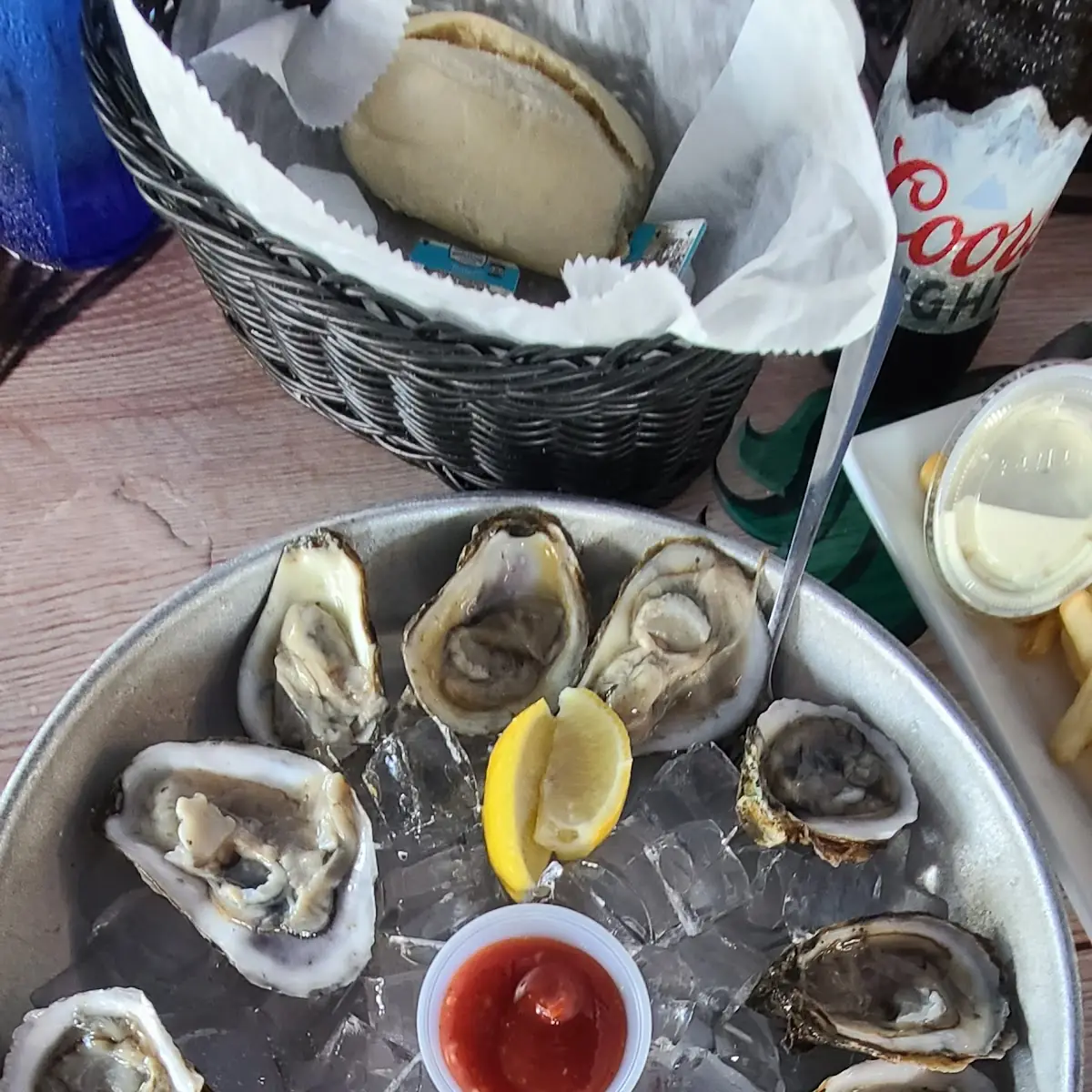 Oysters on the Half Shell