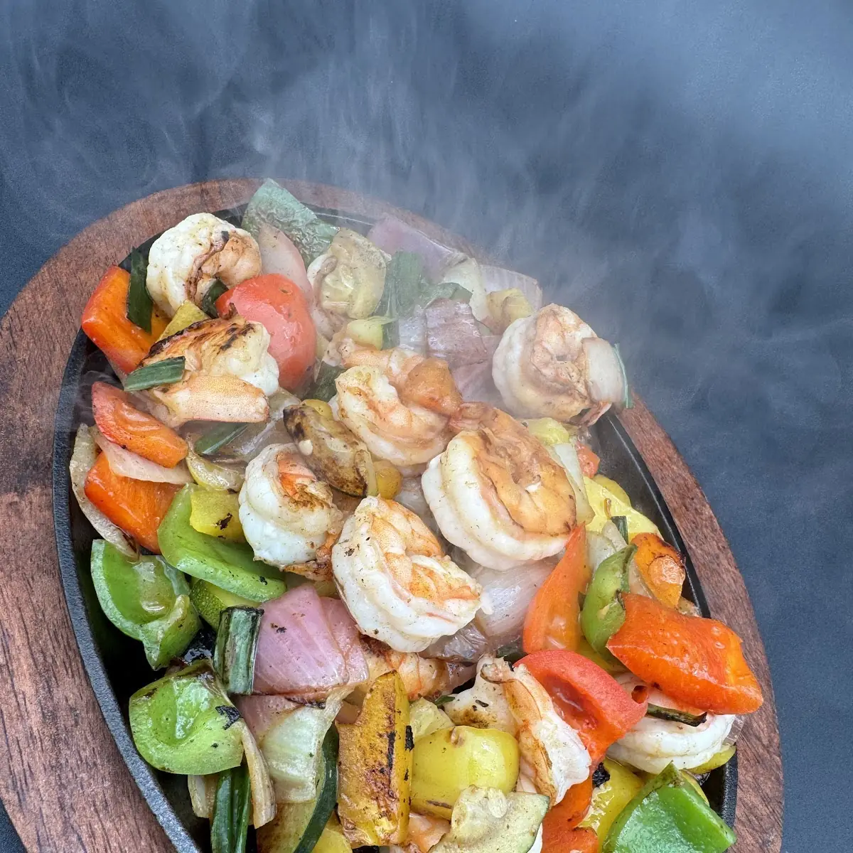 Shrimp Fajitas