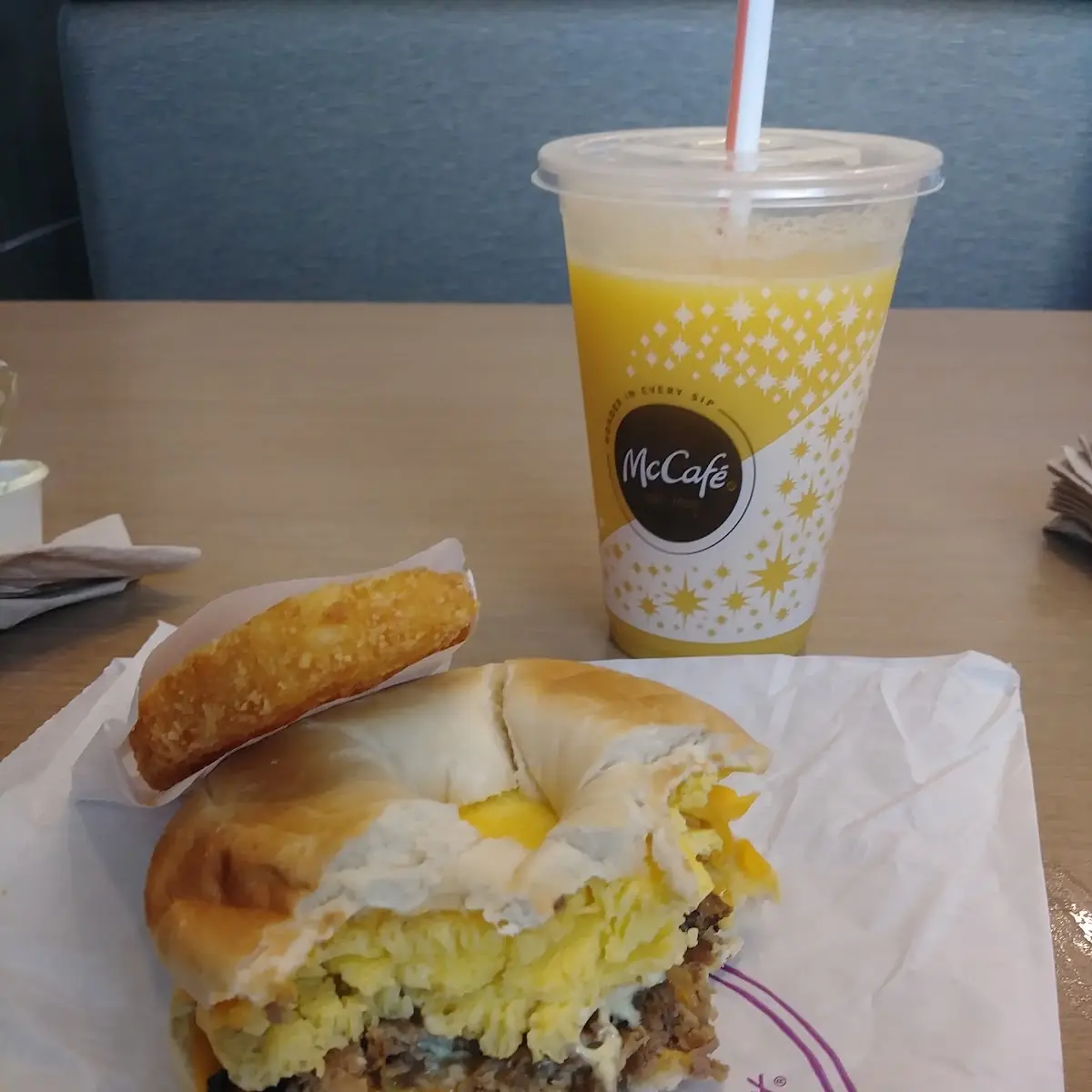 Steak Egg Cheese Bagel