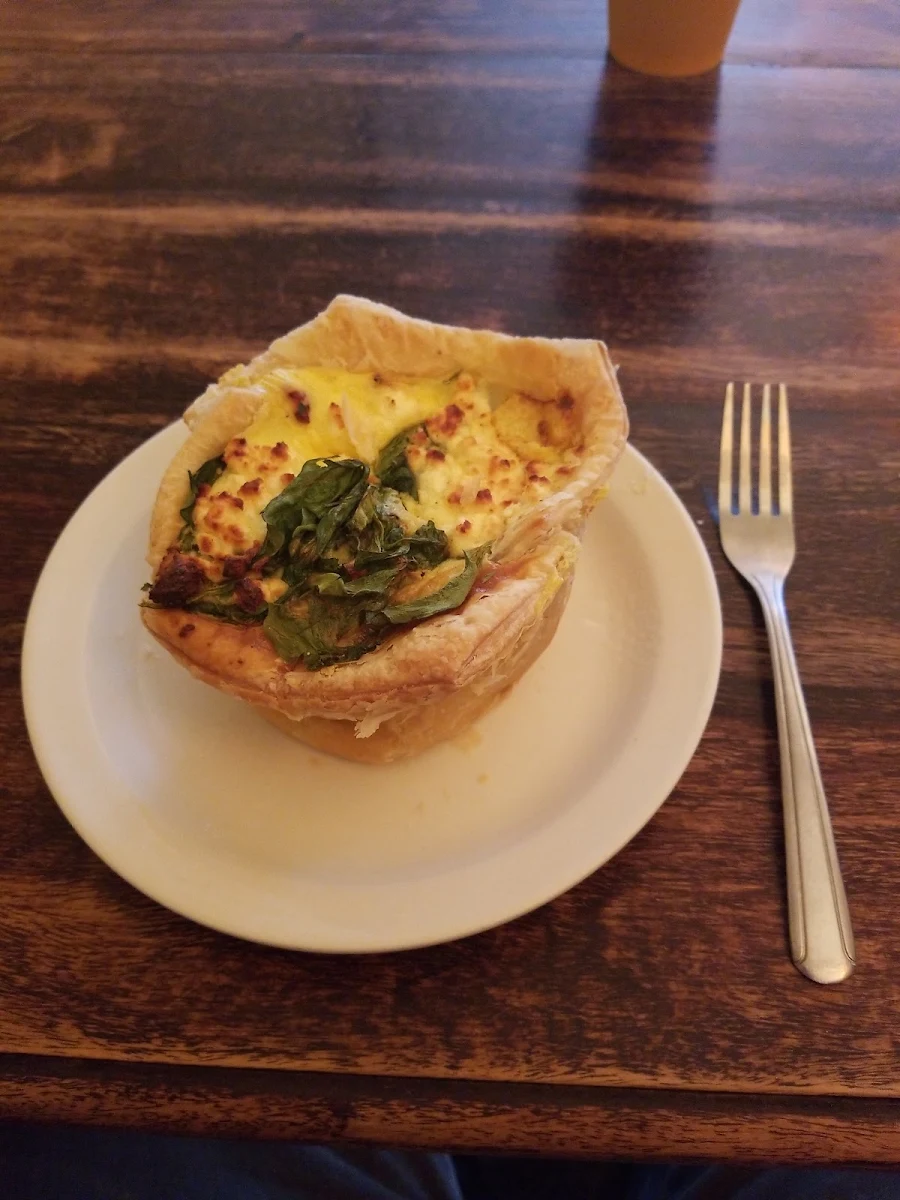 Spinach & Feta Quiche
