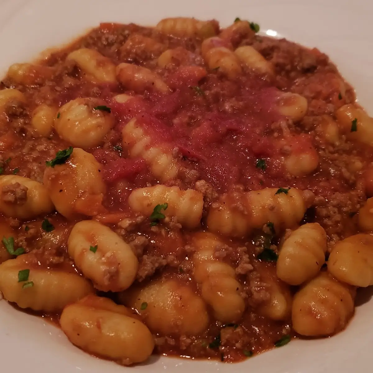 Gnocchi Bolognese